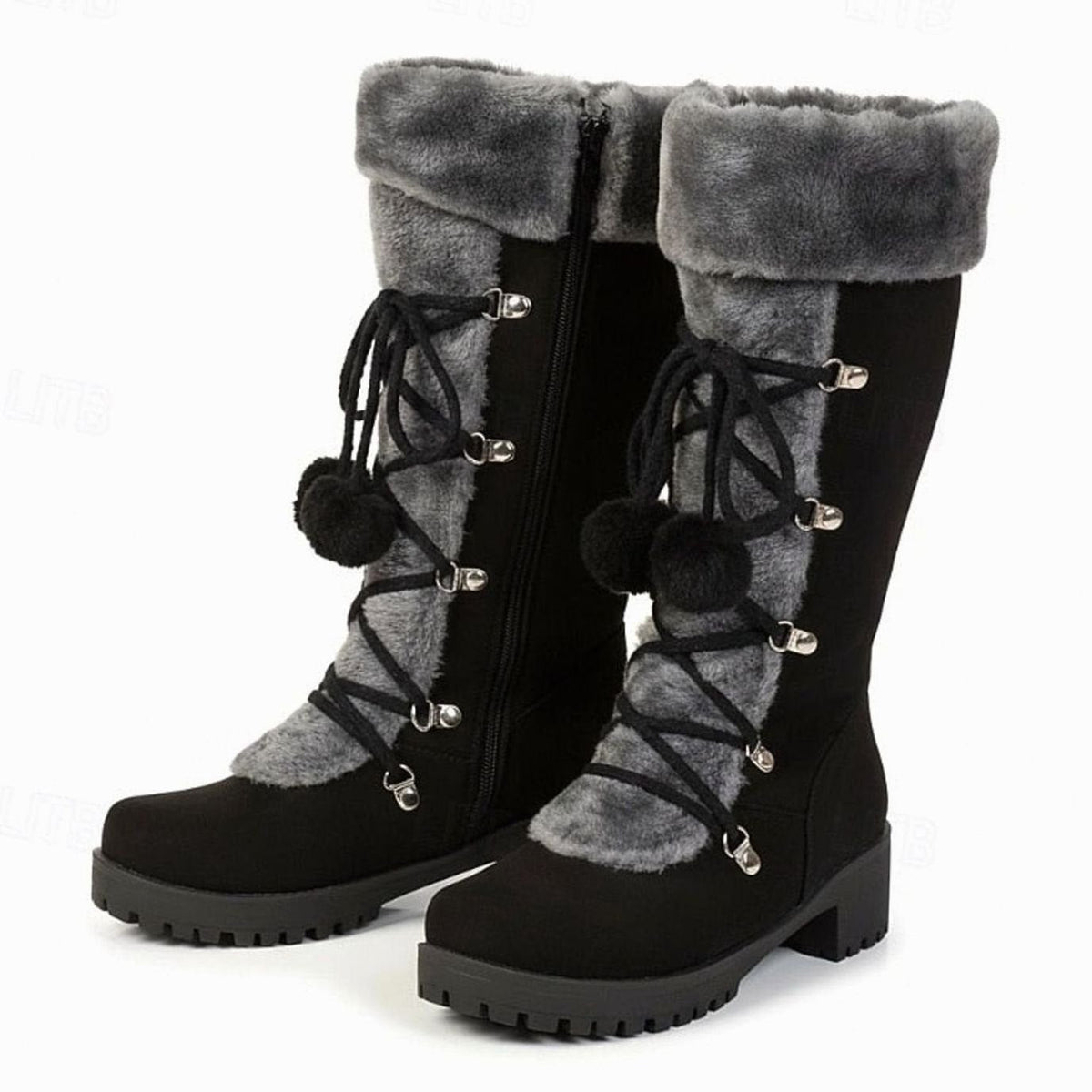 Pauline Faux Suede Winter Boots