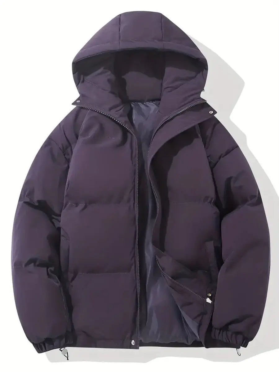 Caitlin Winter Puffer Jacket - Purple